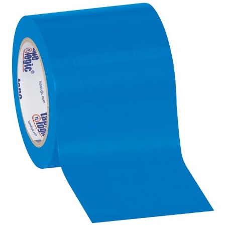 Tape Logic 4'' x 36 yds. Blue Tape Logic Solid Vinyl Safety Tape, 12PK BUY00024511